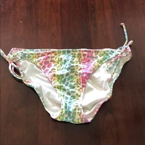 Victoria’s Secret cheetah print tie bikini bottom